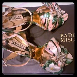 Badgley mischka Samantha heels.